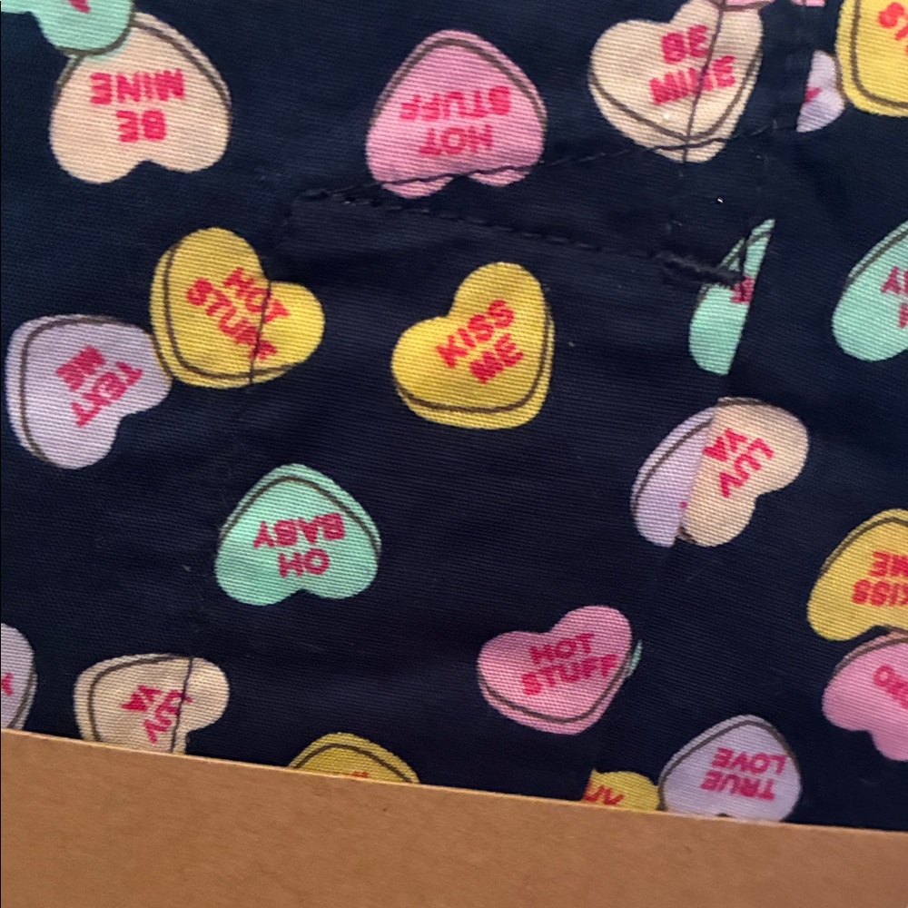 NWT J. Crew Navy Love Print Boxer Shorts - Picture 3 of 7